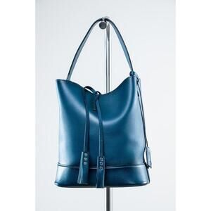 Louis Vuitton Blue Cuir Nuance Bucket Bag